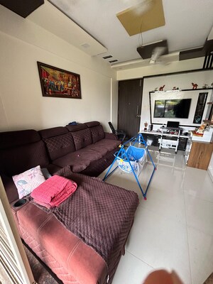 Master Bedroom in 1 BHK Apartment at Vasant Elite, Kalyan West – for Sale