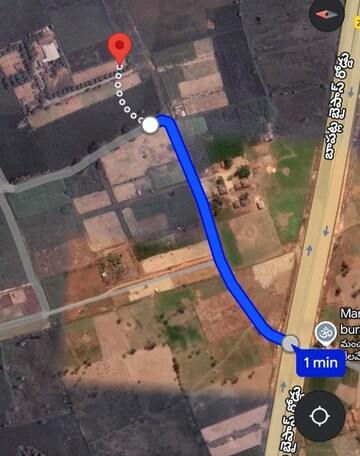  Land – Map Location View at Pandurangapuram - for Sale