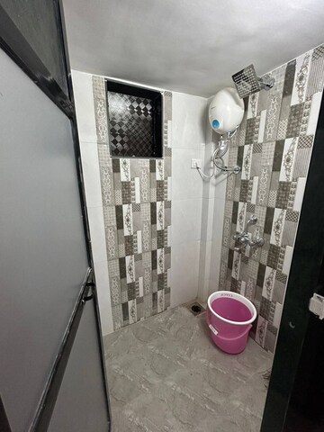 Bathroom in 1 BHK Apartment at Brahamand Phase 6 Chs Ltd, Brahmand – for Rent