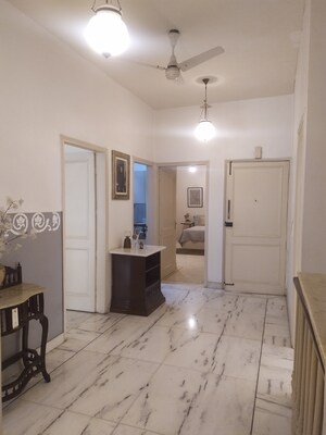 Living Room in 4 BHK Builder Floor at Greater Kailash I – for Rent