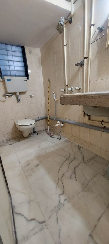 Bathroom in 2 BHK Apartment at Aishwarya Tower, Santacruz East – for Rent