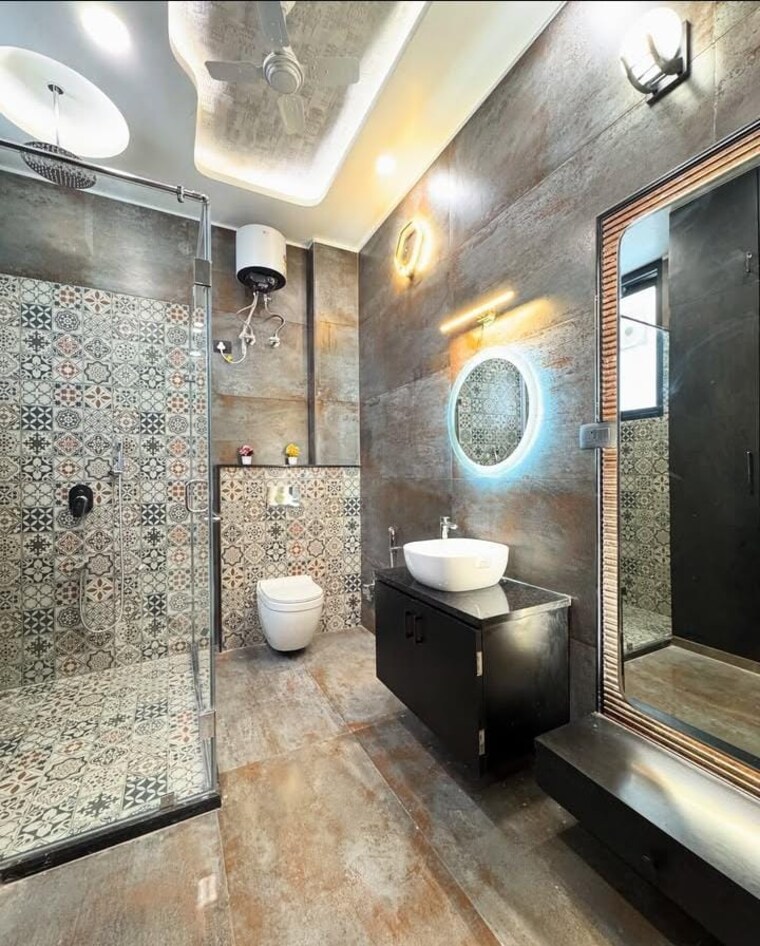 Bathroom, sector 35 2.5 Bedroom 2250 Sq.Ft. Builder Floor In Sector 35 Faridabad 8842345