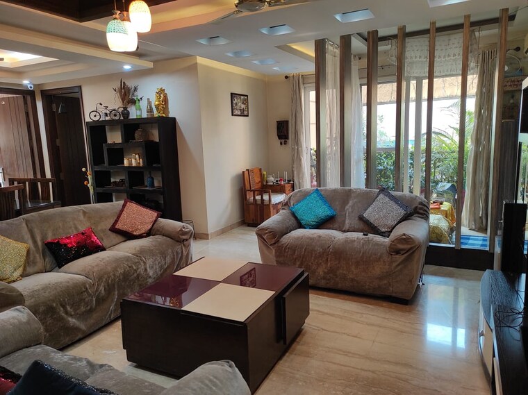 Living Room, gc-empire-estate-residency 3 Bedroom 2450 Sq.Ft. Apartment In The Mall Avenue Lucknow 8842406