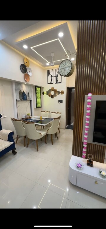 Living Room in 2 BHK Apartment at Lodha Amara, Kolshet Road – for Sale