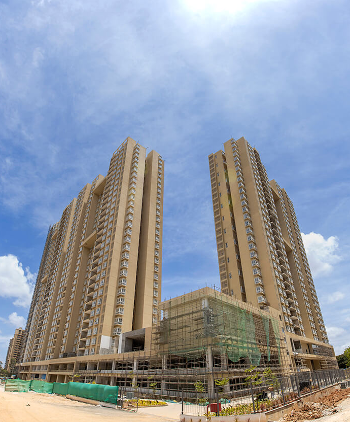 3.5 BHK + Study Room 1834 Sq.Ft. Apartment in Bhartiya City Nikoo Homes 4