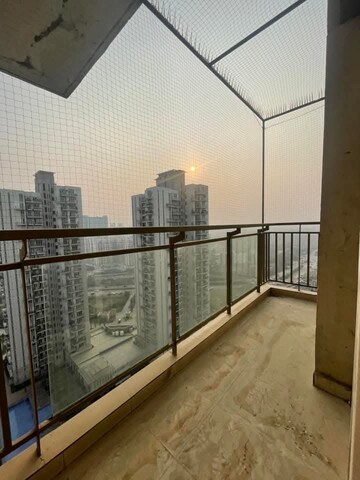 Balcony in 3 BHK Apartment at Conscient Heritage Max, Sector 102 – for Rent