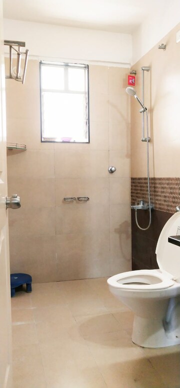Bathroom in 2 BHK Apartment at Yashwin Supernova, Wakad – for Rent