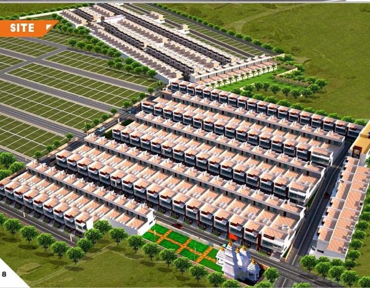 Exterior View, sri-sai-basera 3 Bedroom 1500 Sq.Ft. Villa In Krishna Nagar Lucknow 8842366