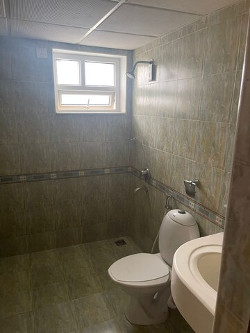 Bathroom in 3 BHK Apartment at Sri Pragnya Apartment, Whitefield – for Rent