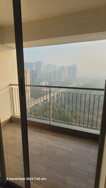 Balcony in 2 BHK Apartment at Kalpataru Paramount B, Kapur Bawdi – for Rent