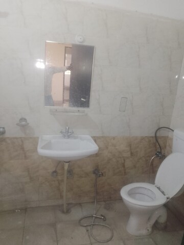 Bathroom in 3 BHK Apartment at Gomti Nagar – for Rent