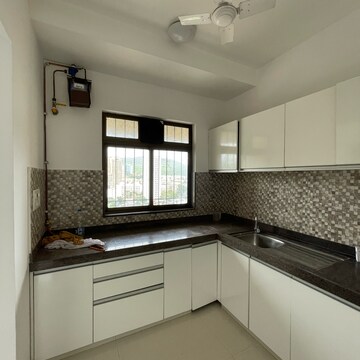 Kitchen in 1 BHK Apartment at Lalani Grandeur, Riddhi Gardens – for Rent