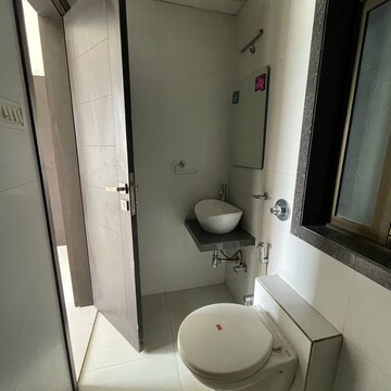 Bathroom in 1 BHK Apartment at Lalani Grandeur, Riddhi Gardens – for Rent