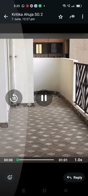 Staircase in 3.5 BHK Apartment at Saya Gold Avenue, Vaibhav Khand – for Sale