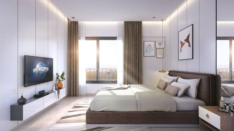 Bedroom, shapoorji-pallonji-joyville-hadapsar-annexe 2 Bedroom 620 Sq.Ft. Apartment In Hadapsar Pune 8842811