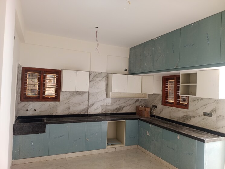 Kitchen, confident-aries 2 Bedroom 1602 Sq.Ft. Builder Floor In Sarjapur Bangalore 8842958