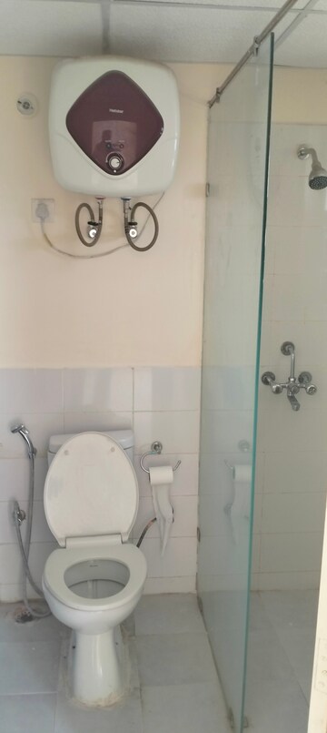 Bathroom in 3.5 BHK Apartment at Ansal API Celebrity Greens, Ashiyana – for Rent