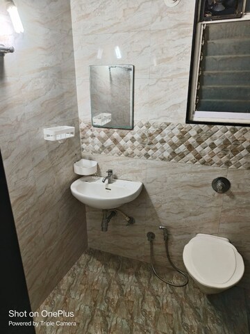 Bathroom in 2 BHK Apartment at Nirman Silver Mist, Lohgaon – for Rent