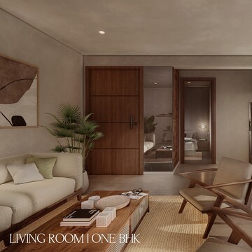 Living Room in 2 BHK Builder Floor at Siolim – for Sale
