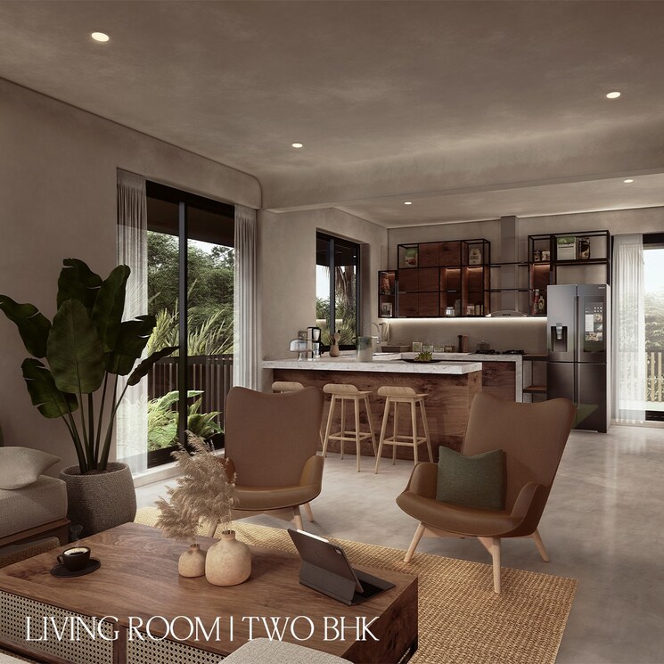 Living Room, siolim 2 Bedroom 620 Sq.Ft. Builder Floor In Siolim Goa 8842976