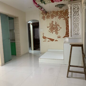 Living Room in 2 BHK Apartment at Nirdhar CHS, Kastur Park – for Rent