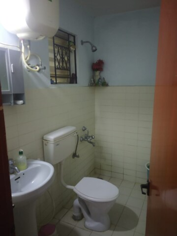 Bathroom in 2 BHK Apartment at Puravankara Purva Graces, Amrutahalli – for Rent