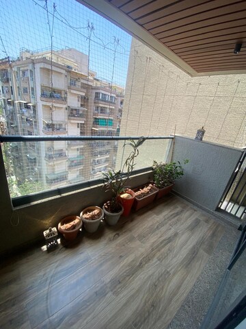 Balcony in 3 BHK Apartment at Satellite – for Rent