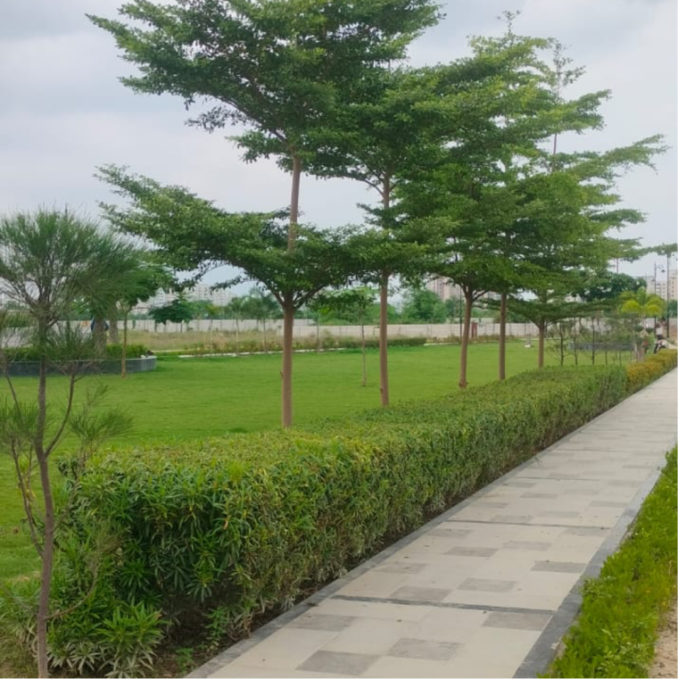 Garden, excella-resortico  1850 Sq.Ft. Plot In Malesemau Lucknow 8843251