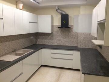 Kitchen in 3 BHK Builder Floor at Sushant Lok I – for Sale