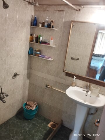 Attached Bathroom in 1 BHK Apartment at Vaibhavi City, Kalyan West – for Rent