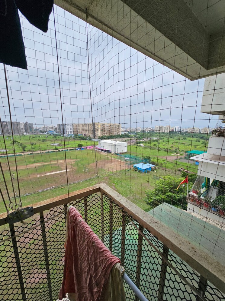 Balcony, kamdhenu-7th-heaven 2 Bedroom 827 Sq.Ft. Apartment In Dhanori Pune 8843480