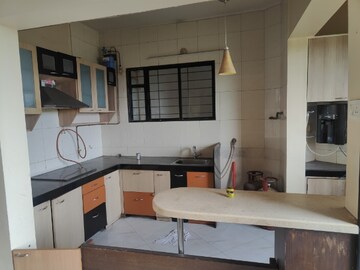 Kitchen in 3 BHK Apartment at Harsh Vihar, Aundh – for Rent