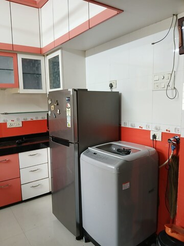 Kitchen in 2 BHK Apartment at Gundecha Valley of Flowers, Kandivali East – for Rent