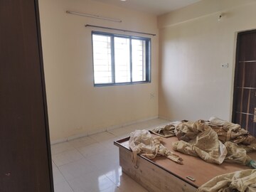 Bedroom in 3 BHK Apartment at Harsh Vihar, Aundh – for Rent