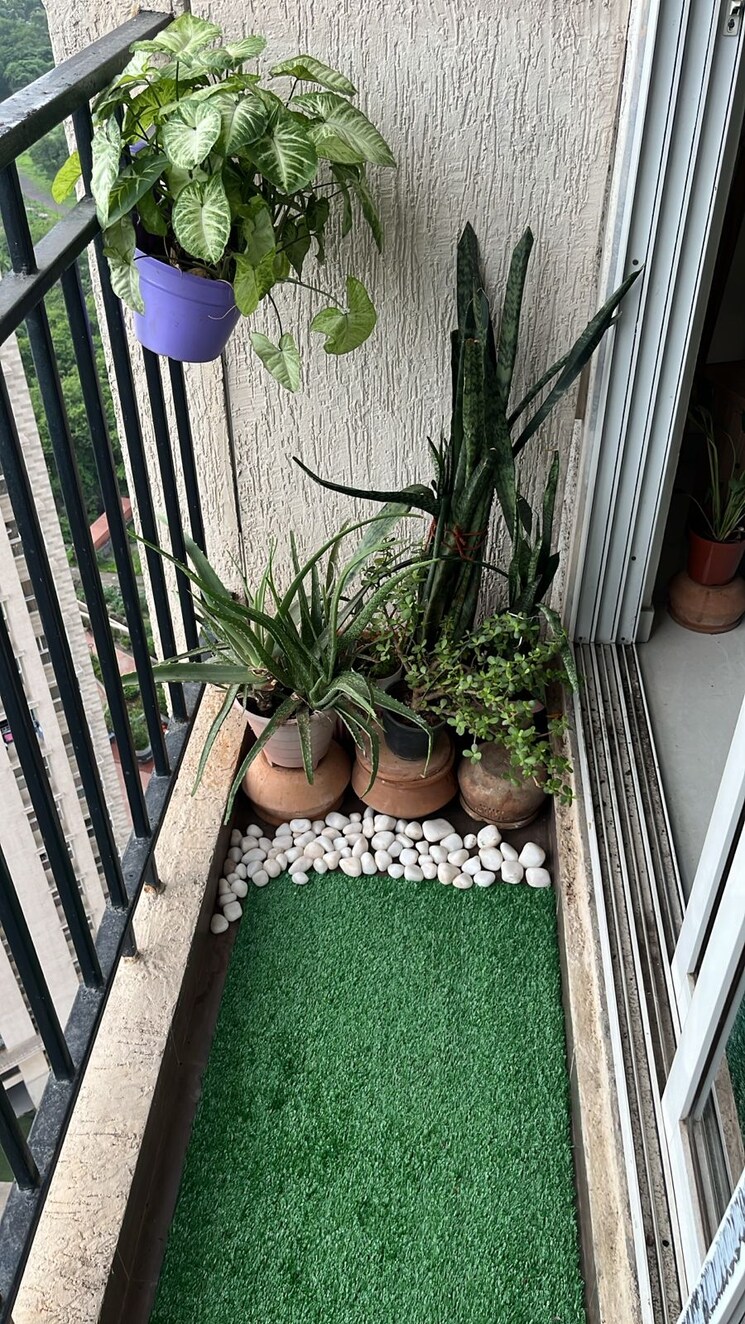 Balcony, vijay-orovia 1 Bedroom 444 Sq.Ft. Apartment In Ghodbunder Road Thane 8843650