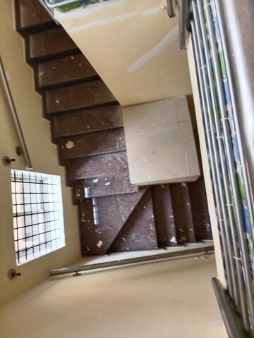 Staircase in 3 BHK Builder Floor at RMS Layout, Sanjay Nagar – for Rent