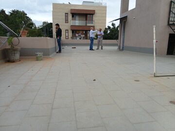 Terrace in 3 BHK Builder Floor at RMS Layout, Sanjay Nagar – for Rent