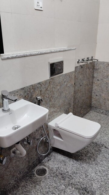 Bathroom in 2 BHK Builder Floor at Sector 9a – for Rent