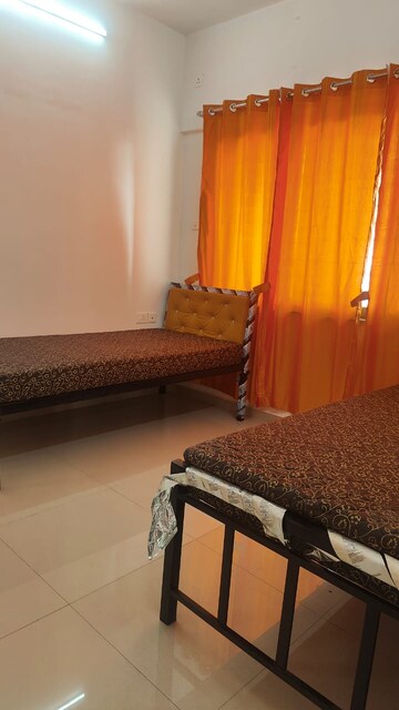 Living Room in 4 BHK Apartment at Saraswati Vihar – for Sale