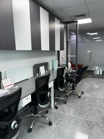 Team Area in  Office Space at The Iconic Corenthum, Wazidpur – for Rent