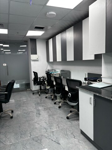 Team Area in  Office Space at The Iconic Corenthum, Wazidpur – for Rent