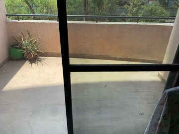 Balcony in 2 BHK Apartment at Magarpatta City Cosmos, Magarpatta Road – for Rent