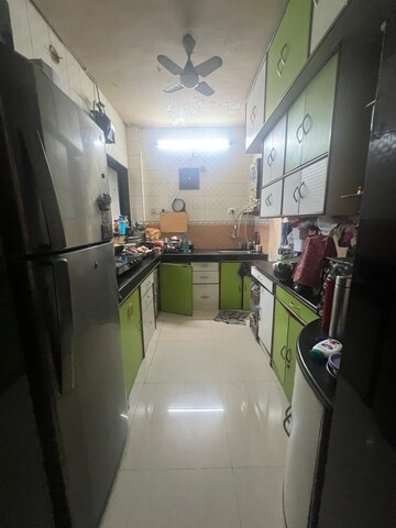 Kitchen in 2 BHK Apartment at Parsik Nagar – for Sale