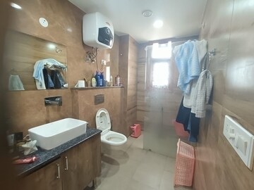 Bathroom in 3 BHK Builder Floor at Palam Vihar – for Rent