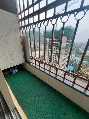 Balcony in 1 BHK Apartment at Parsik Nagar – for Sale