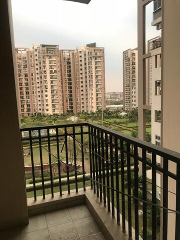 Balcony in 3 BHK Apartment at Motiaz Royal Citi, Ambala Highway – for Rent