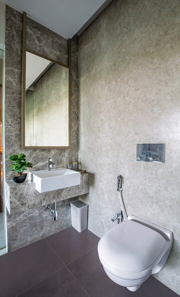 Bathroom in 2 BHK Apartment at Dosti Planet North, Shilphata – for Sale