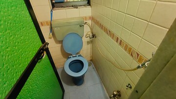 Bathroom in 1 BHK Apartment at Giriraj CHS Naupda, Naupada – for Rent