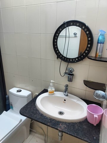 Bathroom in 3 BHK Apartment at Kolte Maestros, Wanowrie – for Rent