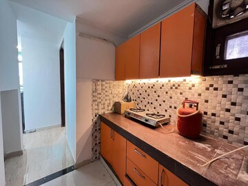 Kitchen in 1.5 BHK Builder Floor at Saket – for Rent